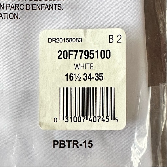 NWT Van Heusen Wrinkle Resistant Dress Shirt - Picture 3 of 3